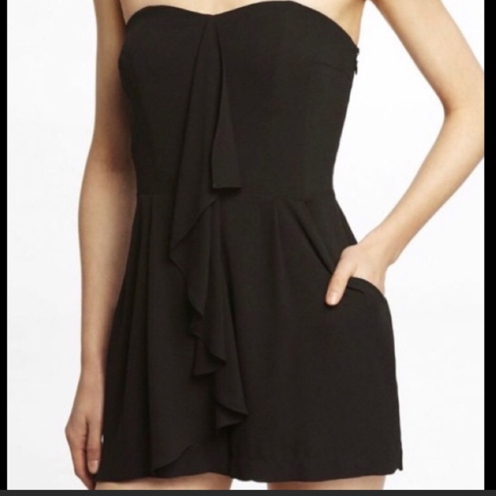 Express Romper with ruffle